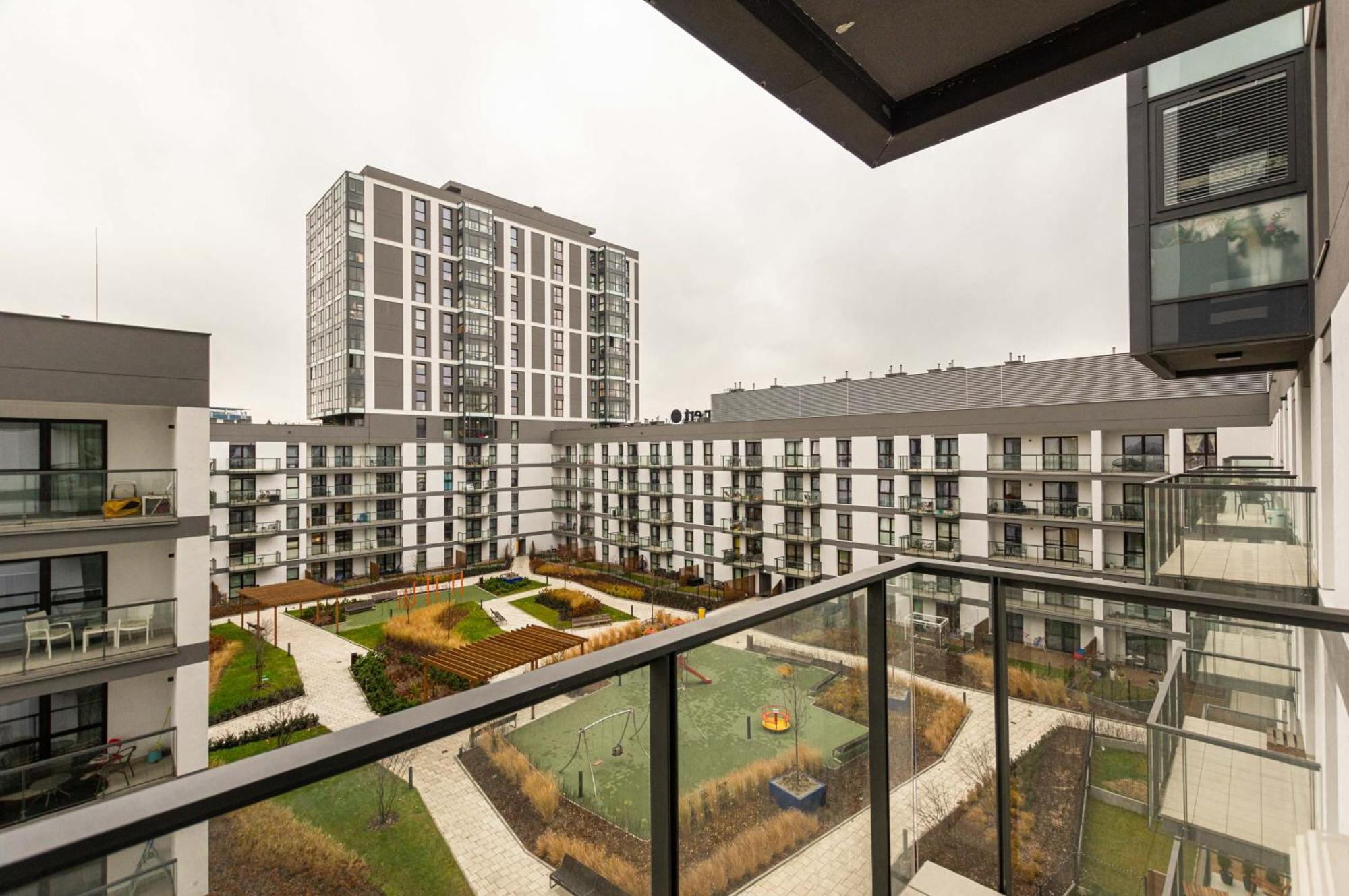 Galeria Rondo Wiatraczna Apartments Varsovia Exterior foto